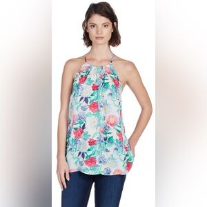 Joie Floral Esmee Print Silk Blouse